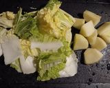 ラ・フランス白菜レーズンのマヨネーズ和え作り方1写真
