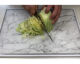 はんぺんと山芋のふんわりお好み焼き★動画作り方1写真