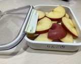 のどに詰めない安全なリンゴの切り方作り方10写真