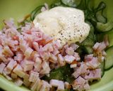 簡単！なつかしいきゅうりサンド+ハム作り方6写真