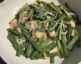 ニラとカニカマのチヂミ作り方3写真