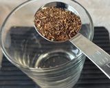 ノンカフェ✨冷たい✨ルイボスティーラテ作り方1写真