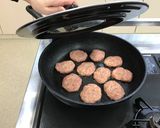 【家庭演習】定番ハンバーグ作り方8写真