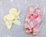 塩昆布で♪和風クリームパスタ作り方1写真