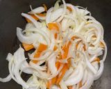 小学6年家庭科　野菜のいろどり炒め作り方4写真