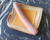 朝食に♪魚ニソのガリバターサンド☆食パン作り方1写真