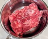 わが家の☆牛スジ煮込み(キムチ)作り方1写真