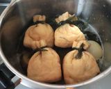 簡単★早煮昆布を利用★袋煮（おでん等）作り方4写真