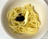 混ぜるだけ⟡.·海苔の佃煮マヨパスタ作り方1写真