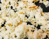 鶏皮＆バジルのチャーハン作り方2写真