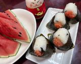たらこお握りわかめスープの素作り方5写真