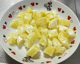 じゃがいも🥔のゴロゴロマヨ醤油煮😃作り方1写真