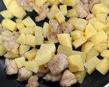 ★油で揚げない★鶏肉とポテトのレモン風味作り方7写真