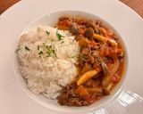 30分で完成！薄切りビーフのトマト煮作り方7写真