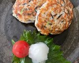 豆腐とひじきのつくねバンバーグ♡簡単♡作り方8写真