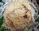 簡単昼食今夜の夕飯ニラもやし焼きそば節約作り方5写真