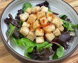 揚げ焼き豆腐のスウィートチリソースがけ作り方5写真