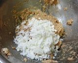 鶏とツナと厚揚げの味噌つくねバーグ作り方3写真