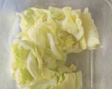 鶏むねとキャベツの梅しそ和え作り方5写真