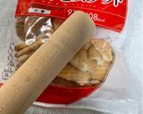 桃缶でバラのレアチーズケーキ作り方1写真
