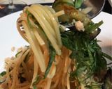 ナスと鶏ひき肉の和風パスタ作り方48写真