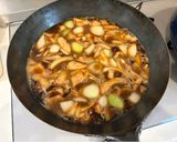 スタ満そば風ラーメン　パクチー乗せ作り方4写真