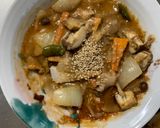 簡単中華風味噌パスタ味甘酢酢豚作り方17写真