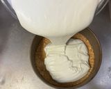 簡単！ビスケット台のレアチーズケーキ作り方6写真