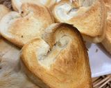 食パンアレンジ♡ハート型パン作り方4写真