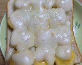 チーズと蜂蜜のバナナトースト作り方4写真