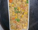 レンジさっぱりクリーミー梅味噌炒飯弁当作り方13写真