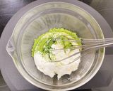 材料3つ✨抹茶ヨーグルトアイス💚作り方3写真