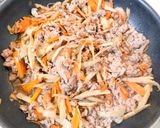 牛肉とごぼうのきんぴら作り方7写真