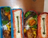 簡単キャラ弁〜ご飯だけキャラ編〜作り方4写真