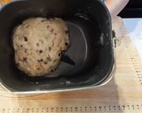 ＨBで生地作り♪チョコナッツフランスパン作り方8写真