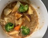 根菜茄子白菜ピリ辛味噌味温野菜サラダ作り方9写真