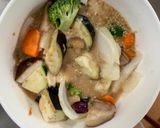 クリーミートマト味噌味豆腐入ナムル風煮作り方15写真
