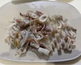 ヤリイカのガーリック炒め作り方1写真