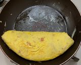 生ハムのオムレツ(バター不使用)作り方4写真