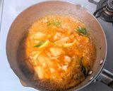 激辛チゲ風うどん作り方4写真