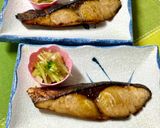 ブリのにんにく醤油でつけ焼き♪作り方3写真