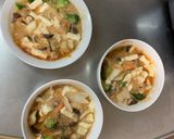 肉無豆腐簡単梅オーロラソース味野菜炒め作り方17写真