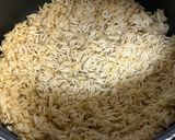 マツタケ・ポロウ　三つ葉の松茸ご飯作り方10写真