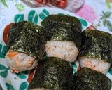 胡麻鮭のおにぎり作り方3写真