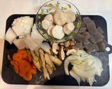 基本の豚汁　野菜たっぷり作り方2写真