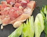 出汁が染みる★鶏肉と長ネギの極上とりネギ雑炊作り方1写真
