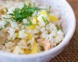 鮭と枝豆のタンパク質おにぎり作り方7写真
