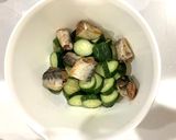 【防災】いわし缶deきゅうりのごま和え作り方2写真
