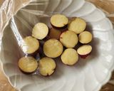 さつま芋&アイスでフレンチトースト☆朝食作り方1写真