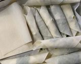 ワンタンの皮でおつまみ作り方1写真